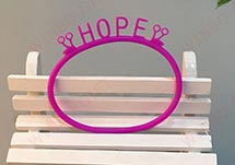 訂制英文字母硅膠手環(huán)